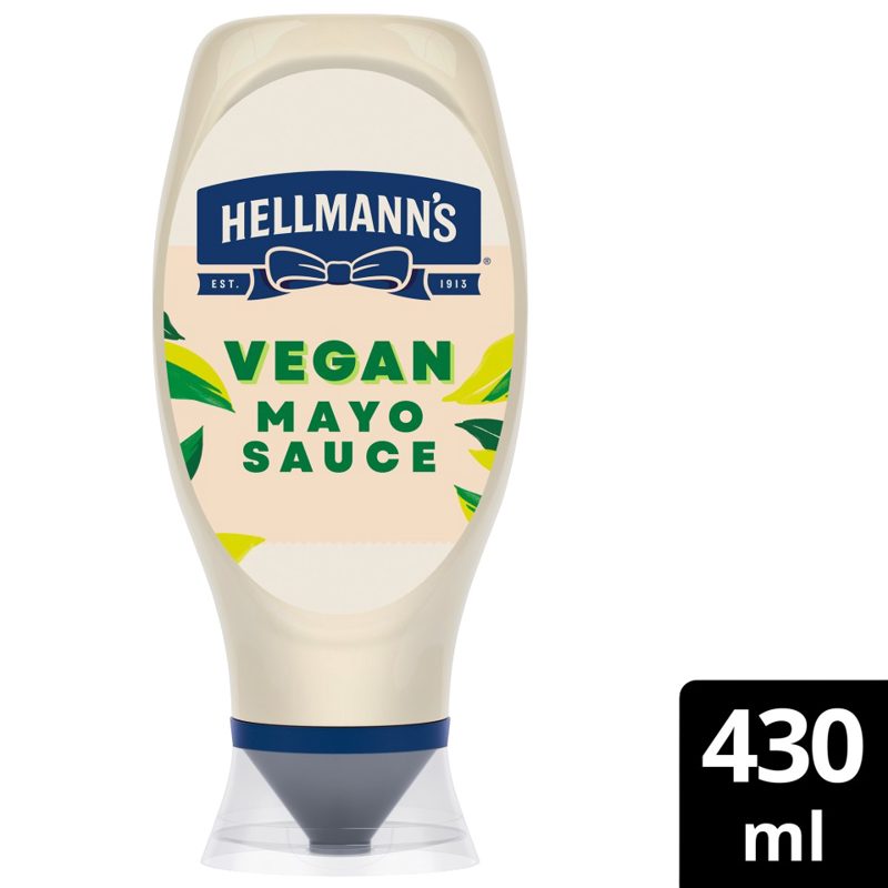 Hellmann's Vegan Μαγιονέζα Top Down 430ml