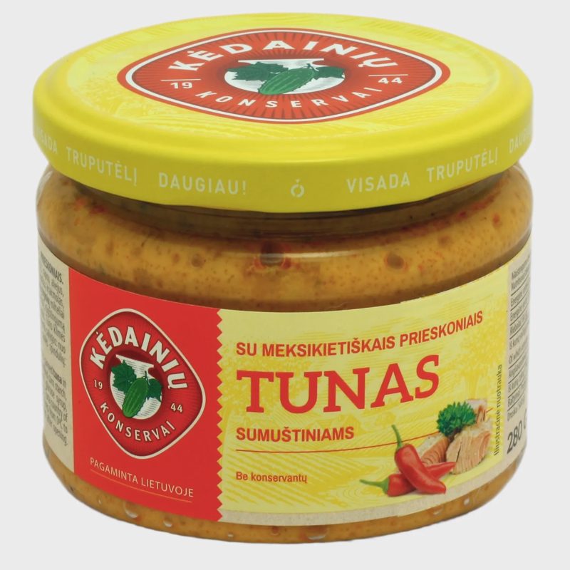 Tunas su meks.priesk. KĖDAINIŲ KONSERVAI,280g
