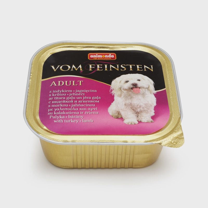 Šunų maist. ANIMONDA, kalakut., ėriena, 150 g