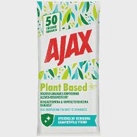 Ajax Για Όλες Τις επιφάνειες Απολυμαντικά Πανάκια Καθαρισμού 50τεμ