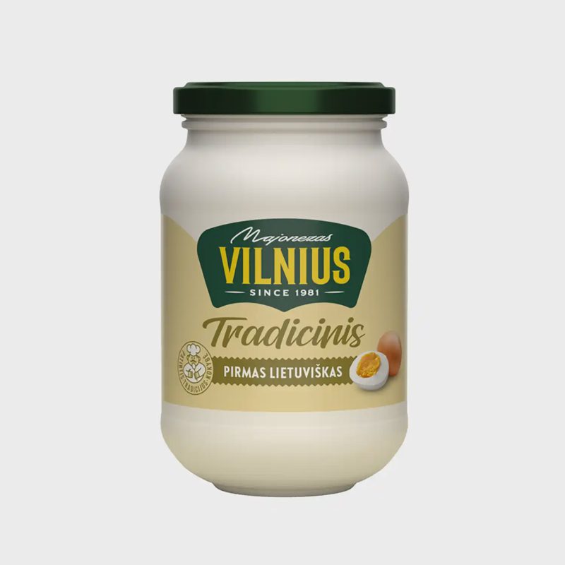 PIRMAS LIETUVIŠKAS majonezas VILNIUS, 475 ml