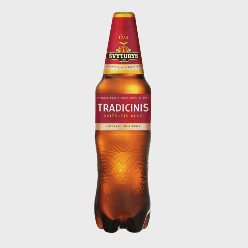 Šviesusis alus ŠVYTURYS Tradicinis, 6%, 1l