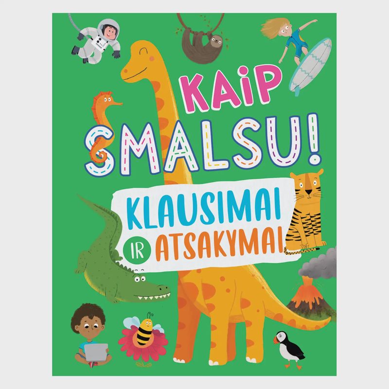 Knyga KAIP SMALSU! KLAUSIMAI IR ATSAKYMAI