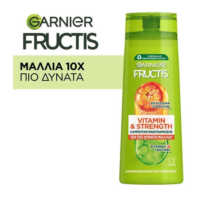 Fructis Σαμπουάν Vitamin & Strenght 400ml