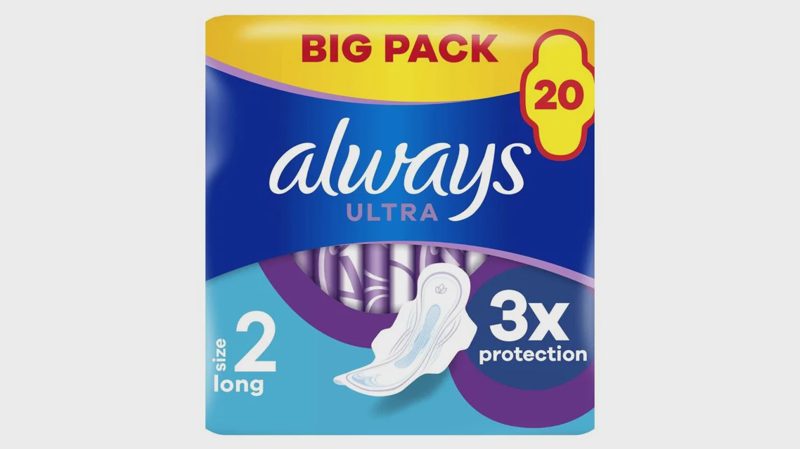 Always Ultra Day Normal Sanitary Pads 20 Pieces