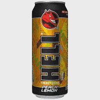 Hell Energy Drink Peach & Lemon 500ml