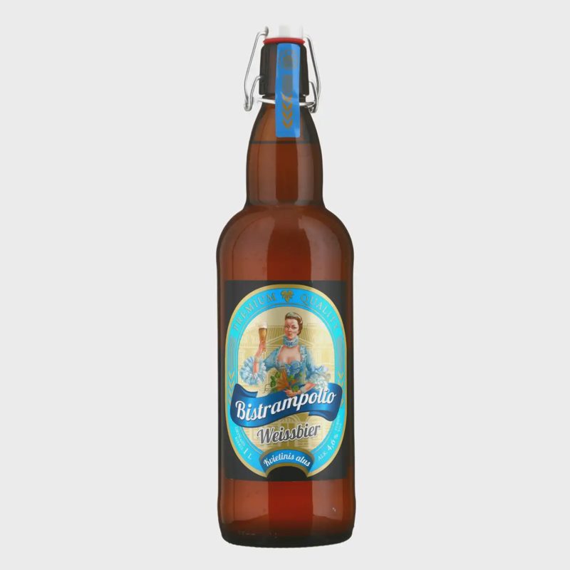 Kvietinis BISTRAMPOLIO DVARO alus, 4,6 %, 1 l