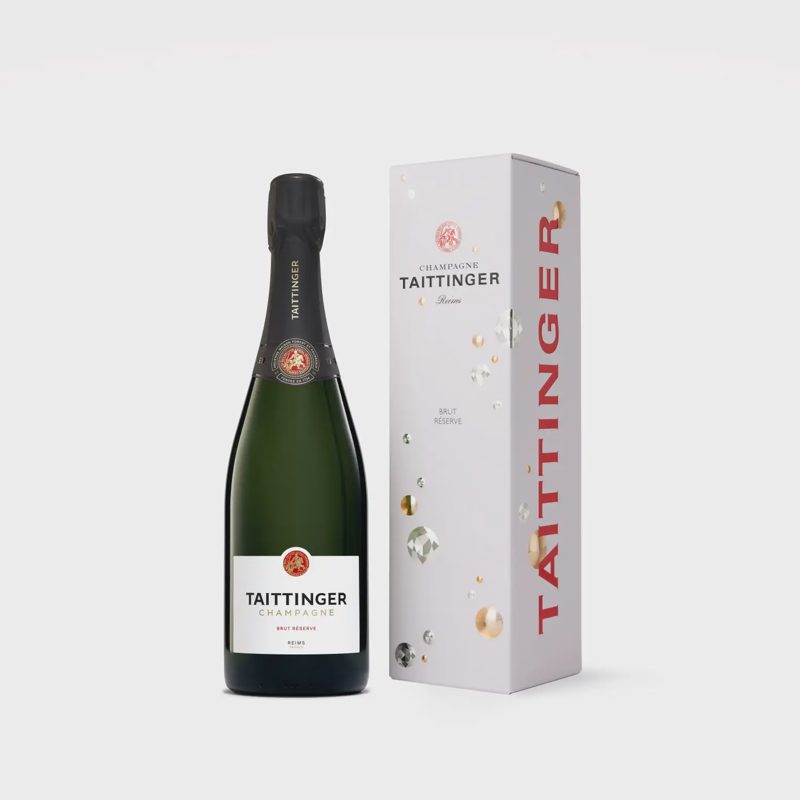 Šampanas dėž. TAITTINGER BRUT, 12,5 %, 0,75 l