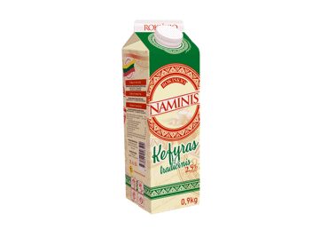 ROKIŠKIO NAMINIS kefyras, 2,5 % rieb., 0,9 kg