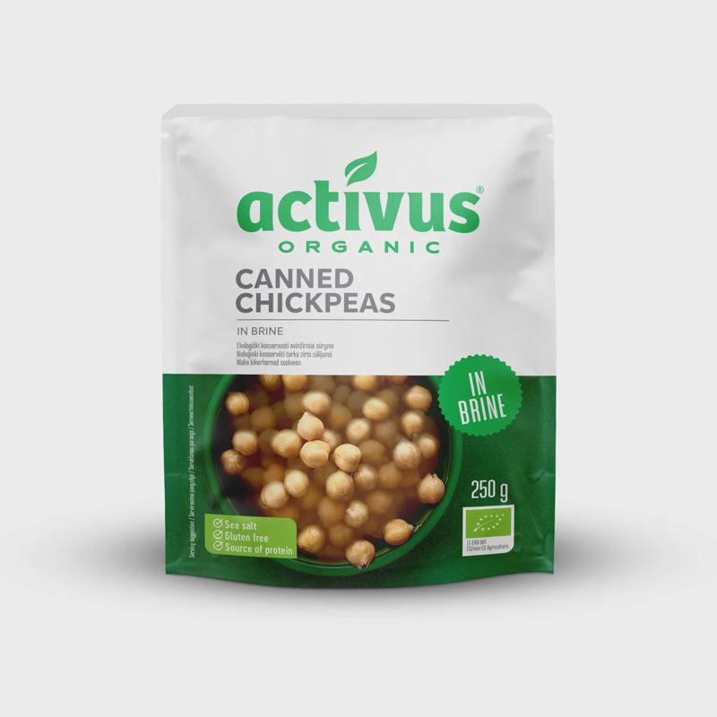Ekologiški avinžirniai sūryme ACTIVUS, 250 g