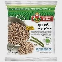 Μπάρμπα Στάθης Φασόλια Μαυρομάτικα Κατεψυγμένα 450gr
