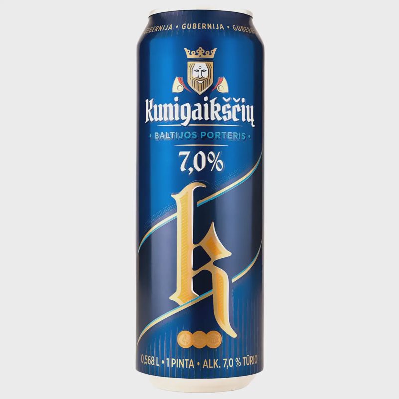 Alus KUNIGAIKŠČIŲ Baltijos, 7,0 %, 0,568 l