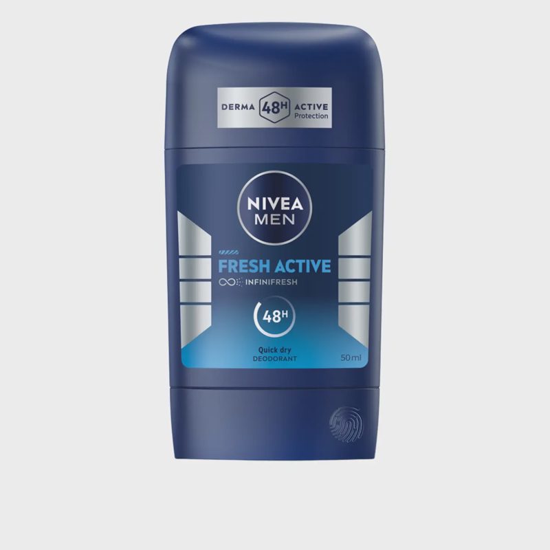 Vyrų dezodor. NIVEA MEN FRESH ACTIVE, 50 ml