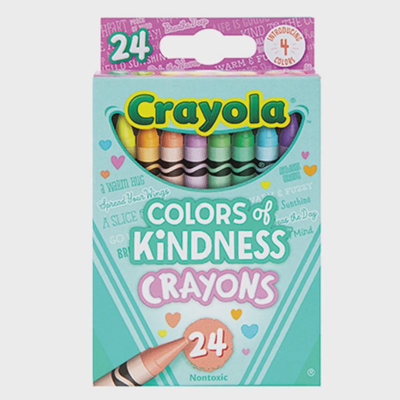 Kreidelės CRAYOLA, spalvotos, 24 vnt.