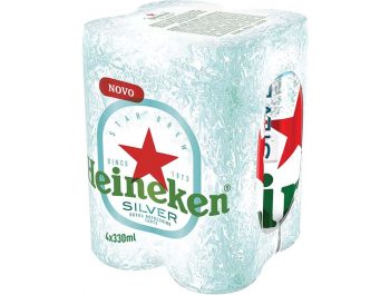 Heineken Silver svijetlo pivo 4x0,33 L