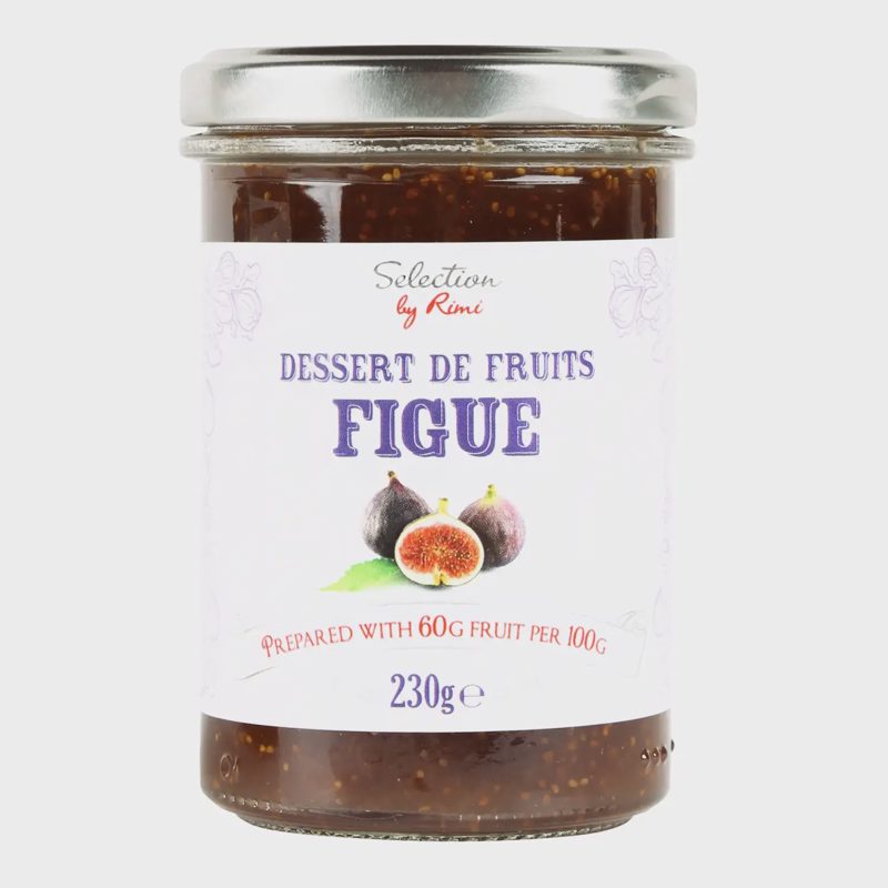 Figų vaisių desertas SELECTION BY RIMI, 230 g