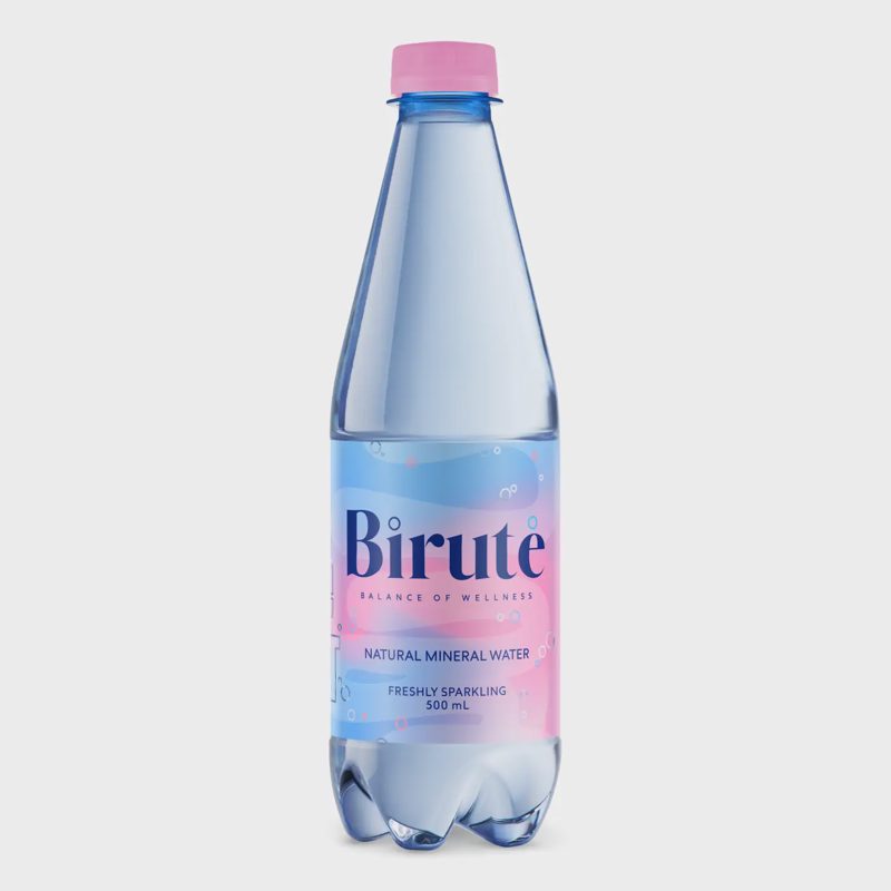Natūralus mineralinis vanduo BIRUTĖ, 500ml