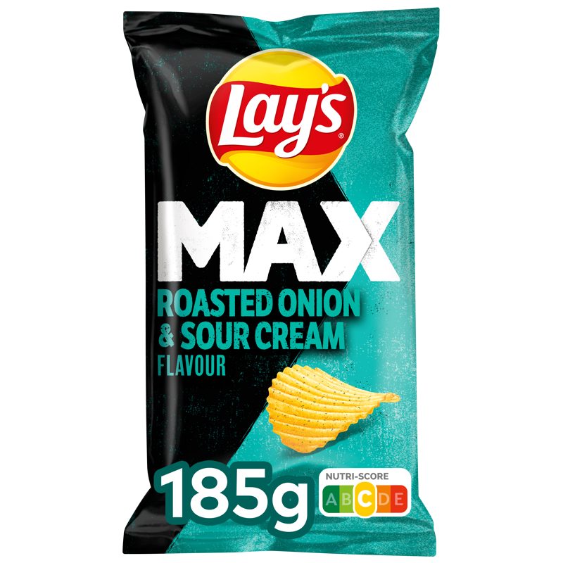 Lays Max Chips 185g sourcream-onion