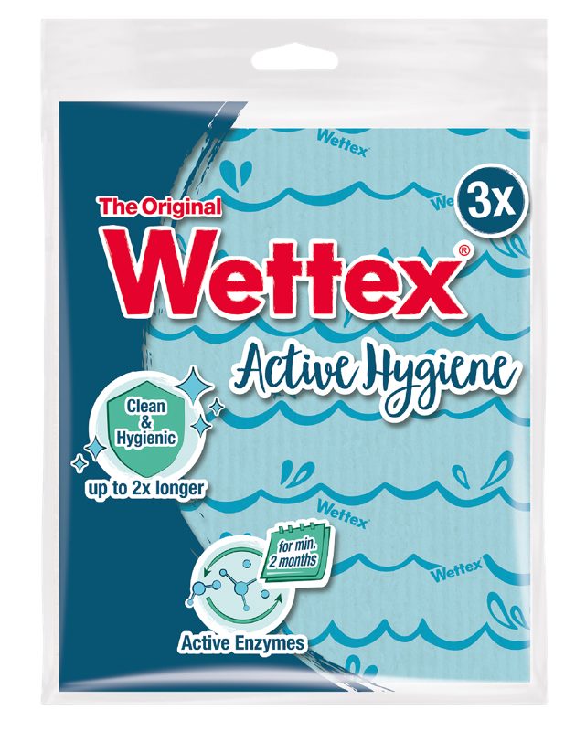 Wettex Active Hygiene sieniliina 3 kpl