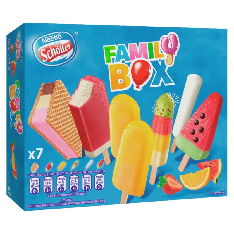 Nestlé Schöller Multipackung Family Box