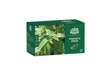 Arbata ŽOLYNĖLIS PIPIRMĖČIŲ LAPAI, 30 g