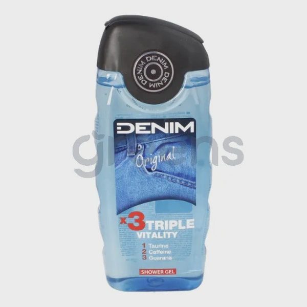 Denim Shower Gel Black 250ml