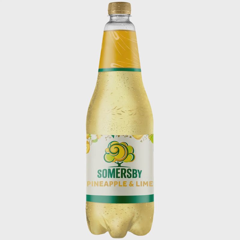 Sidras SOMERSBY PINEAPPLE-LIME, 4,5 %, 1 l
