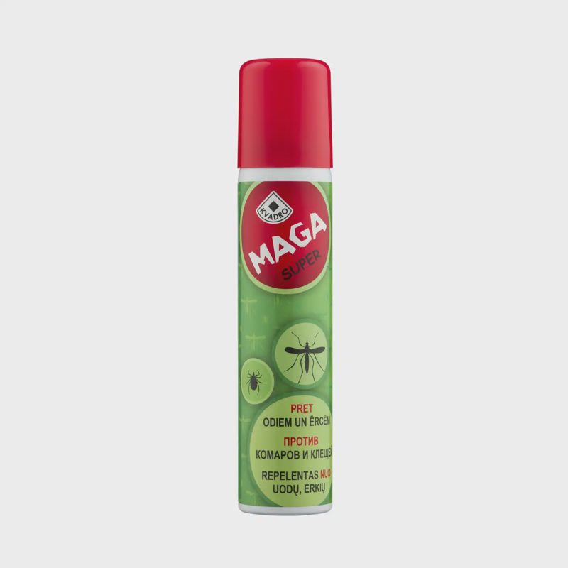 Repelentas nuo uodų, erkių MAGA SUPER, 100 ml