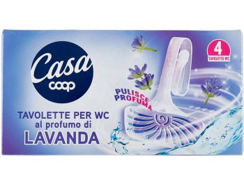 Coop Casa osvježivač wc školjke s mirisom lavande 4 x 40 g