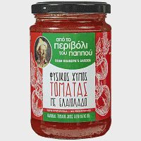 Το Περιβόλι Του Παππού Φυσικός Χυμός Τομάτας Με Ελαιόλαδο 300gr