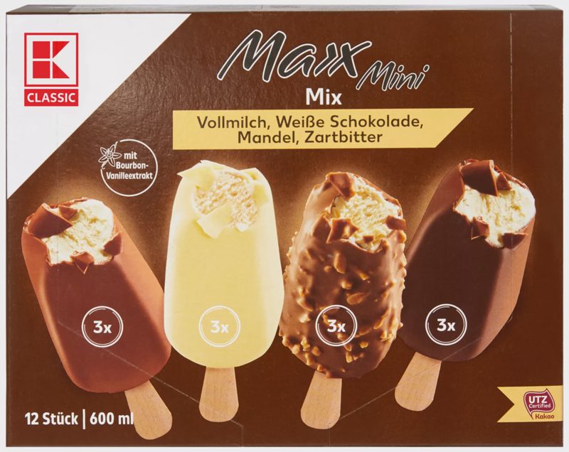 Сладолед на клечка Mini-Maxx различни вкусове