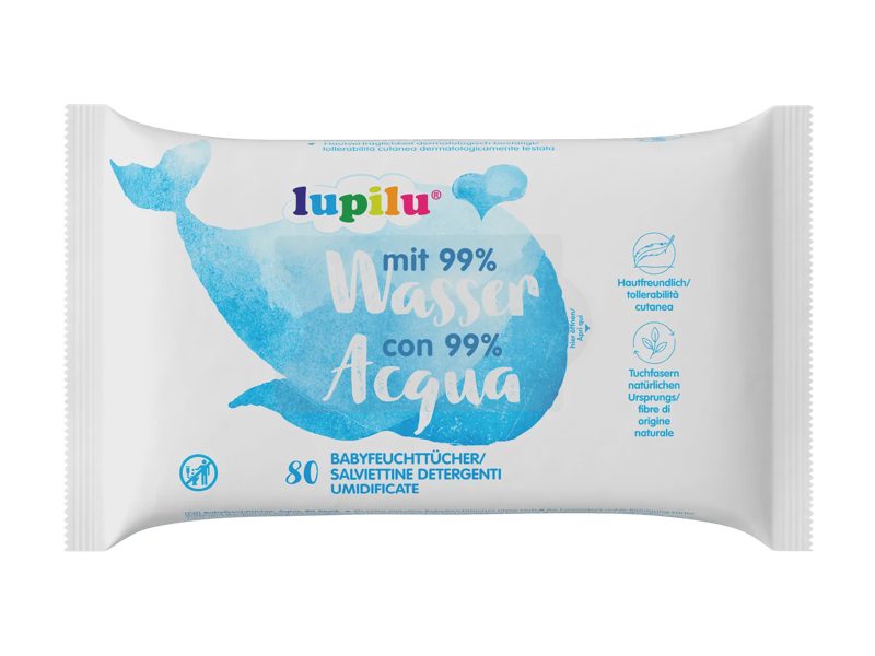 Babyfeuchttücher aqua