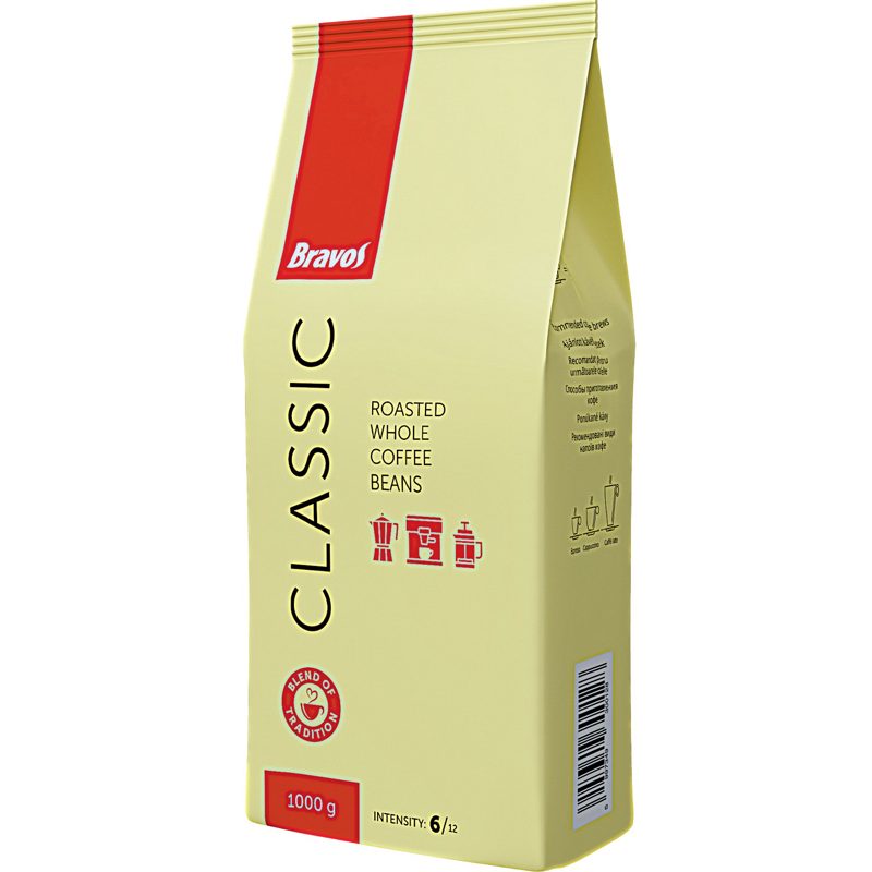 BRAVOS CLASSIC SZEMES KÁVÉ