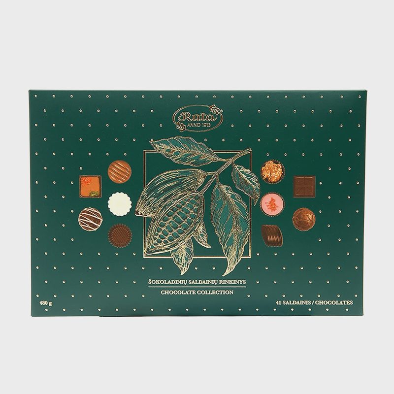 Šok. saldainių rinkinys RŪTA 1913, 480 g