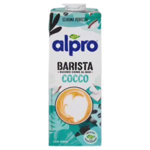 ALPRO Barista Cocco, Bevanda 100% Vegetale, Naturalmente Senza Lattosio, Schiuma Perfetta 1L