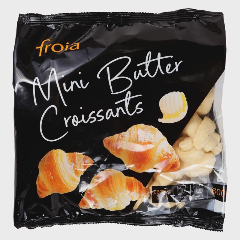 Maži sviestiniai kruasanai FROIA, 600 g
