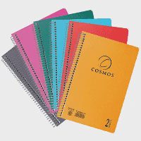 Τετράδιο Cosmos Σπιράλ Β5 2 Θέματα