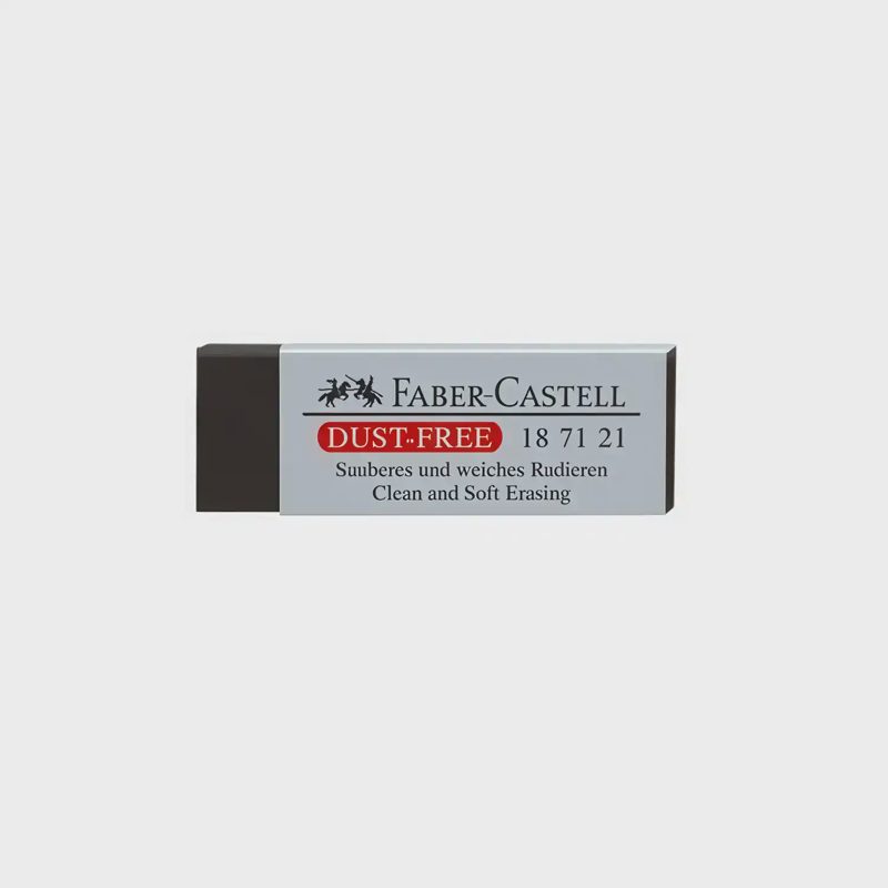 Trintukas FABER-CASTELL DUST-FREE, juod.
