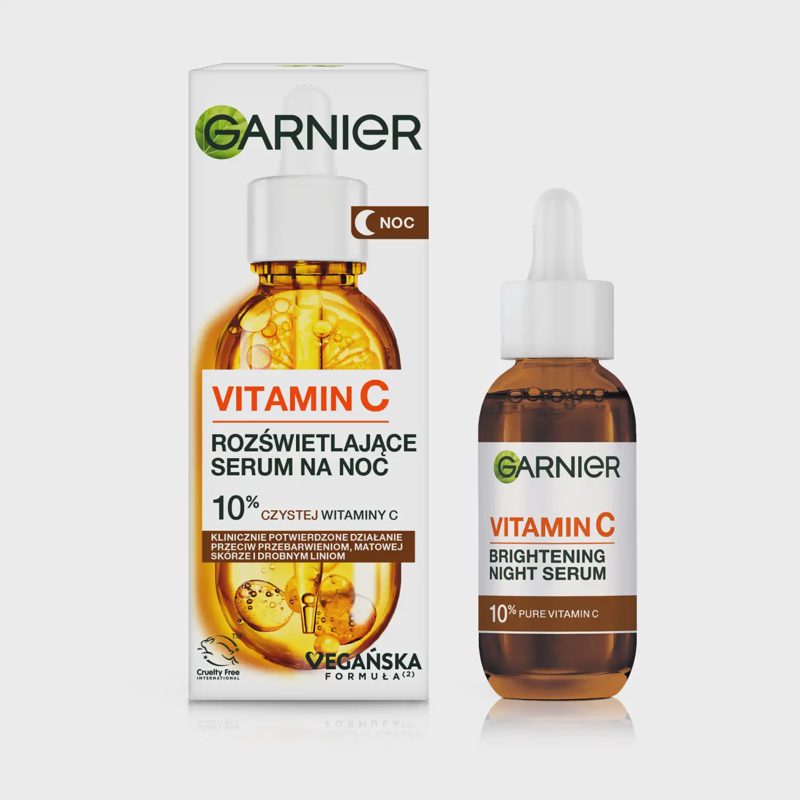 Nakt. veido serumas GARNIER VITAMIN C, 30 ml
