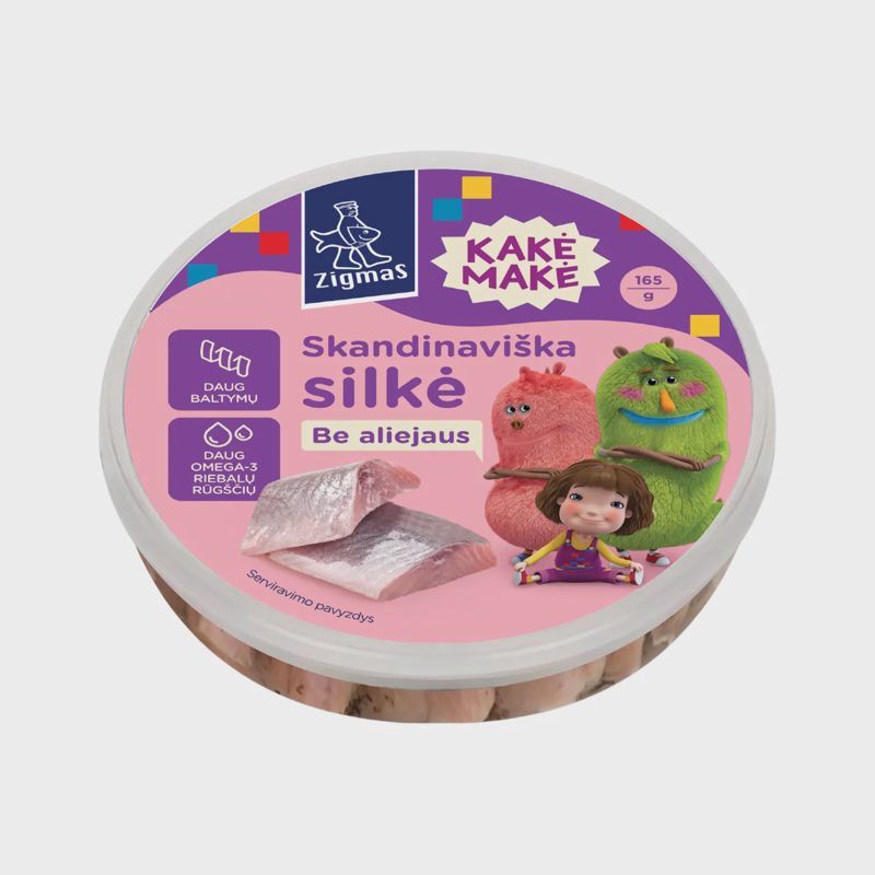Silkių filė be aliej. ZIGMAS KAKĖ MAKĖ, 165 g