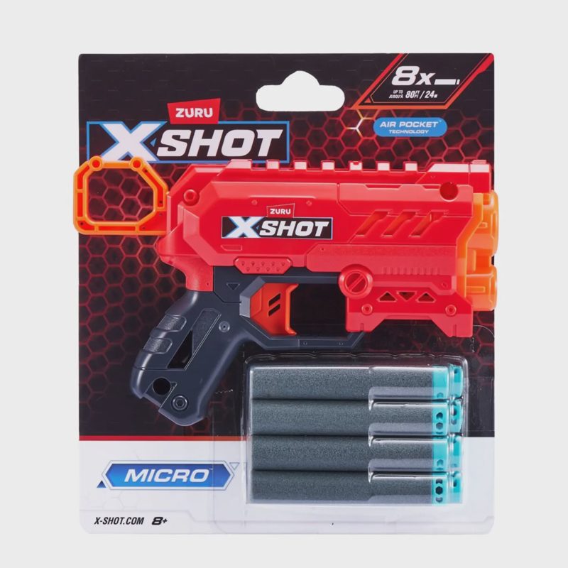 Žaisl. šaut. X-SHOT MICRO 2.0, 36726TQ1