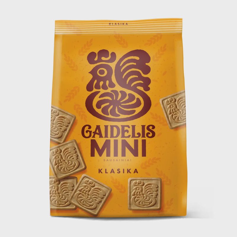 Sausainiai MINI GAIDELIS KLASIKA, 380 g