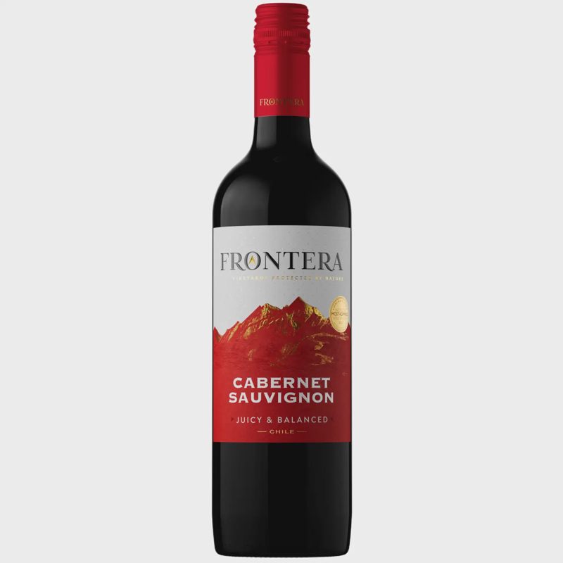 Raud.saus.vynas FRONTERA CABERNET SAU., 0,75l