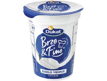 Dukat Brzo&Fino kiselo vrhnje 12% m.m. 200 g