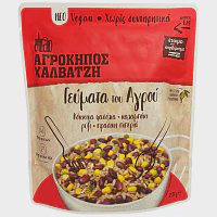 Αγρόκηπος Γεύματα Κόκκινα Φασόλια Καλαμπόκι 220gr