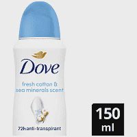 Dove Αποσμητικό Σώματος Σπρέι Adv Fresh Cotton 150ml