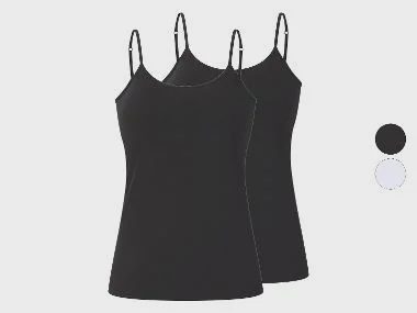 ESMARA® Set van 2 dames spaghettitops