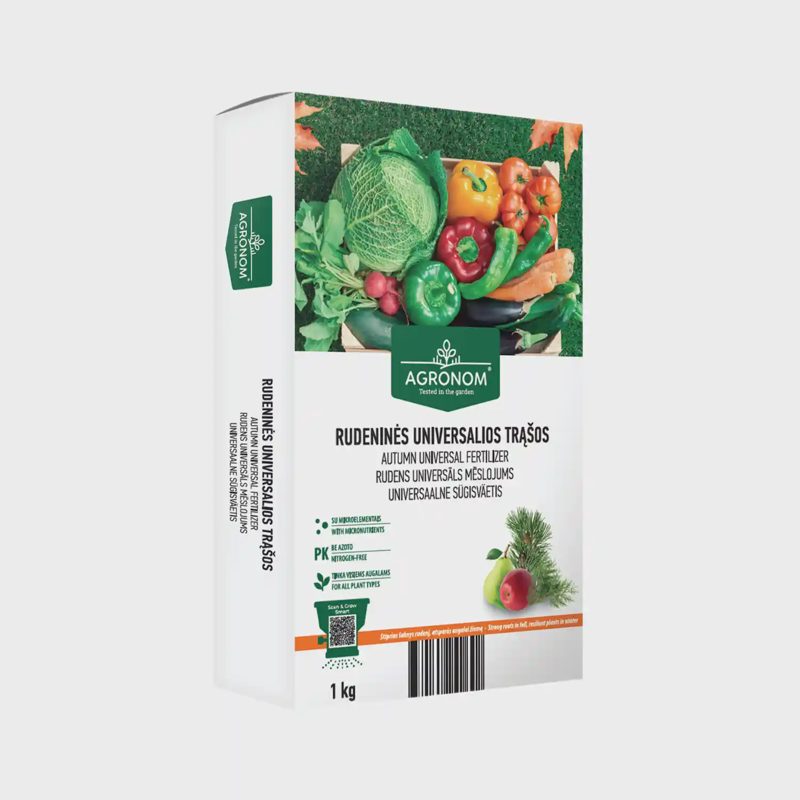Universalios rudeninės trąšos, 1 kg, AG26