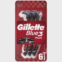 Gillette Blue 3 Plus Red Ξυραφάκια Μιας Χρήσης 6τεμ