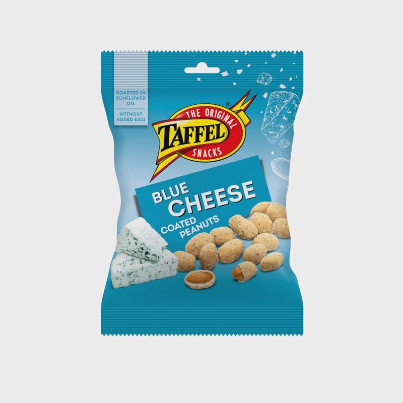 Žemės riešutai su mėlyn. sūriu TAFFEL, 140 g